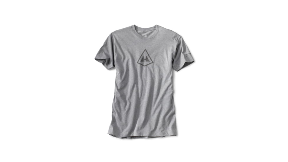 Hyperlite Mountain Gear Tonal Pyramid Tee - Mens, Grey, Large, 1-91047-4