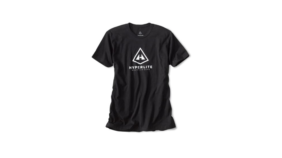 Hyperlite Mountain Gear Vertical Logo Tee - Mens, Black, 2XL, 1-91043-6