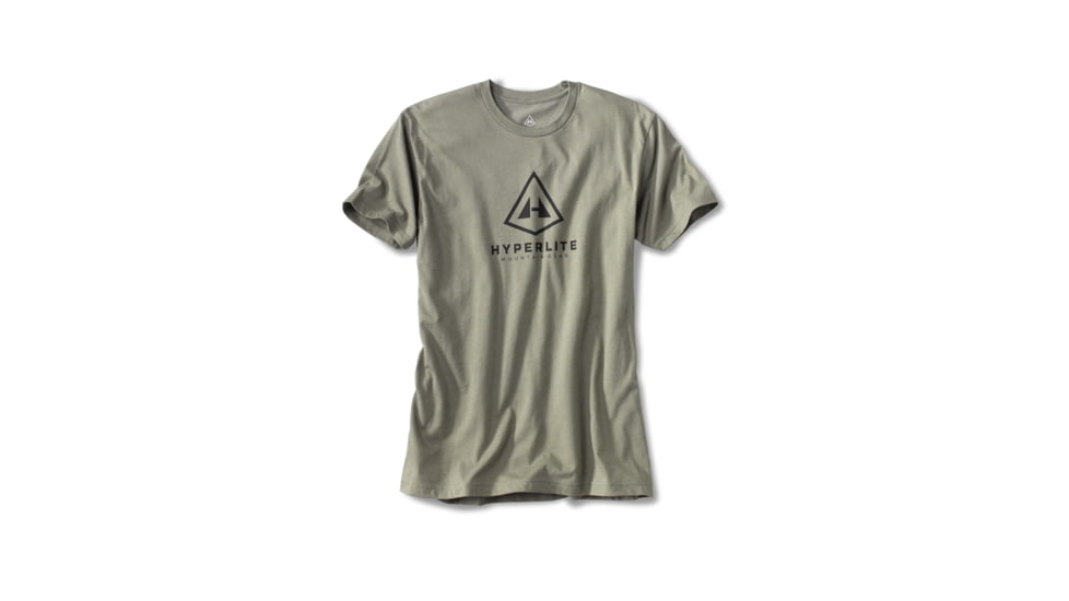 Hyperlite Mountain Gear Vertical Logo Tee - Mens, Green, Medium, 1-91046-3