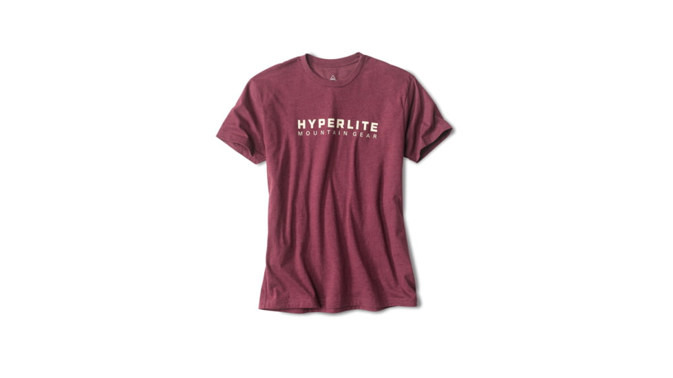 Hyperlite Mountain Gear Wordmark Tee - Mens, Red, Large, 1-91042-4