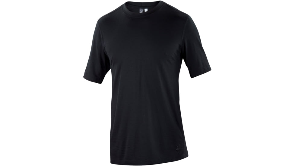 Ibex All Day T - Men's-Black-Small