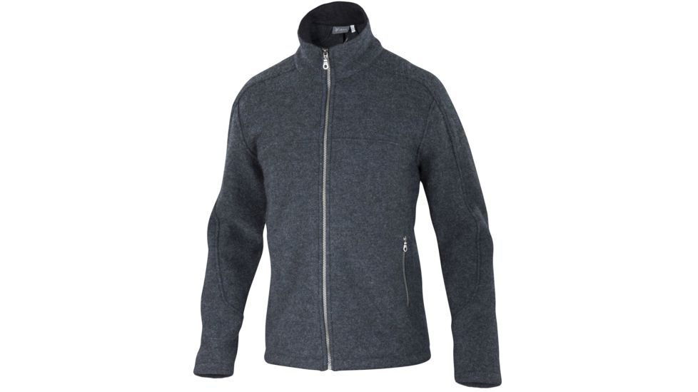 Ibex Arlberg Jacket - Men's-Charcoal Heather-Small