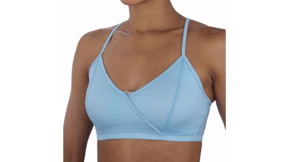 Ibex Axiom Crossover Bra - Women's-Crystal Falls-Small