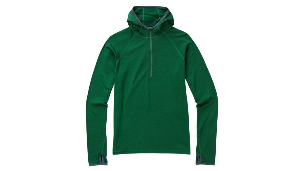 Ibex Hooded Indie - Men's-Sencha Green-X-Large