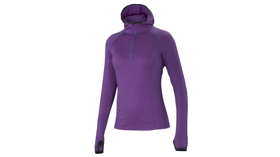 Ibex Hooded Indie - Women's-African Violet-Small