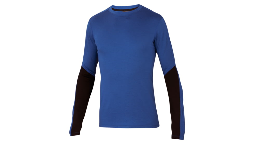 Ibex Indie Crew II Top - Men's-Grosbeak Blue-Small