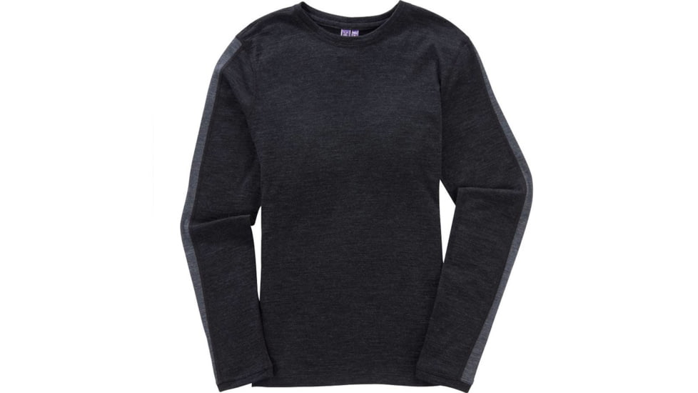 Ibex Indie Crew Womens - Ebony Heather S