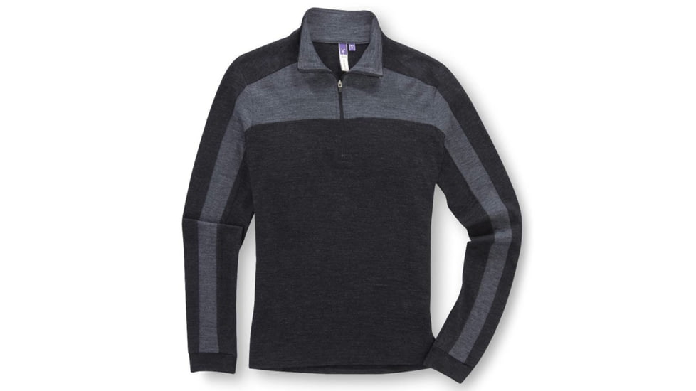 Ibex Indie Zip T Womens - Heather Grey S