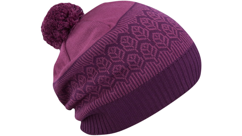 Ibex Lilia Knit Hat - Womens-Red Clover/Dahlia