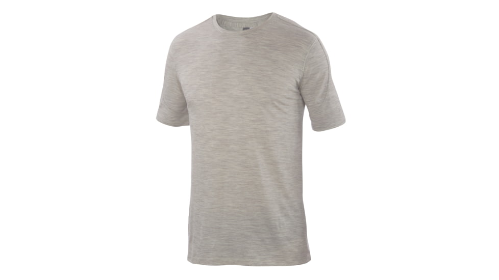 Ibex OD Heather Tee - Men's-Almond Heather-X-Large