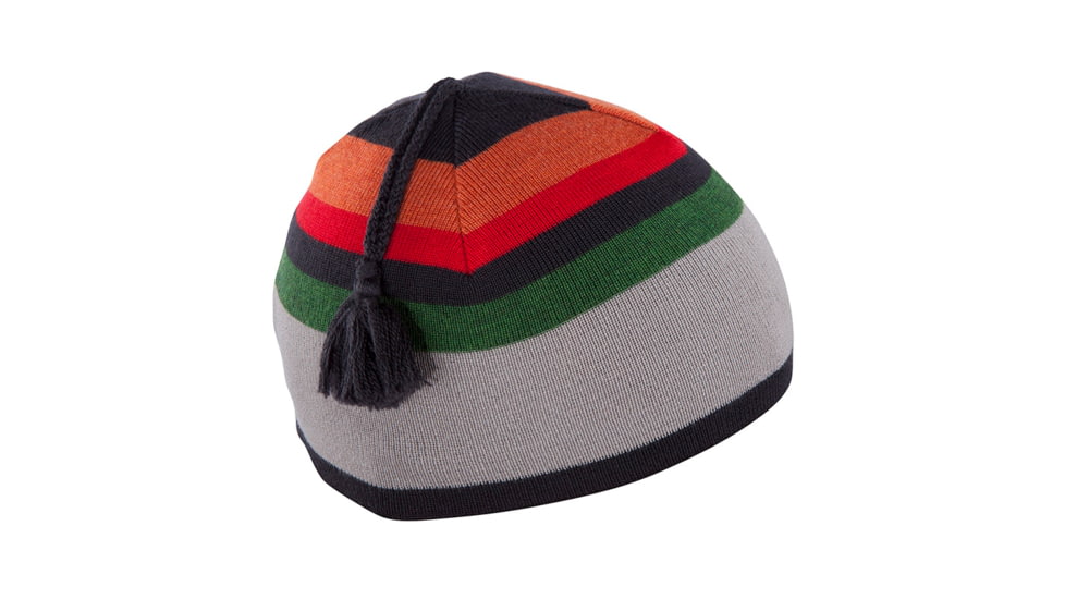 Ibex Pace Beanie-Light Mudd Stripe-One Size