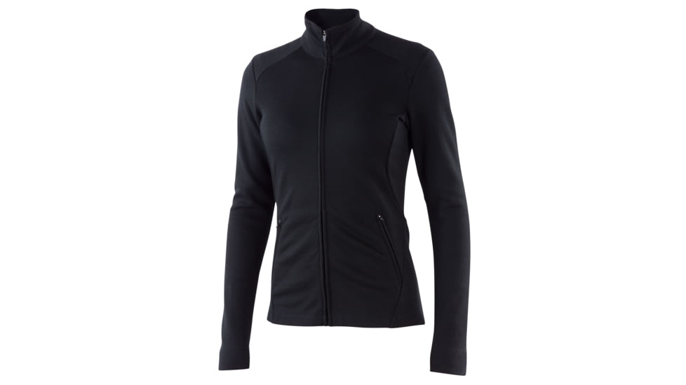 Ibex Shak Full Zip II - Women's-Black-Large