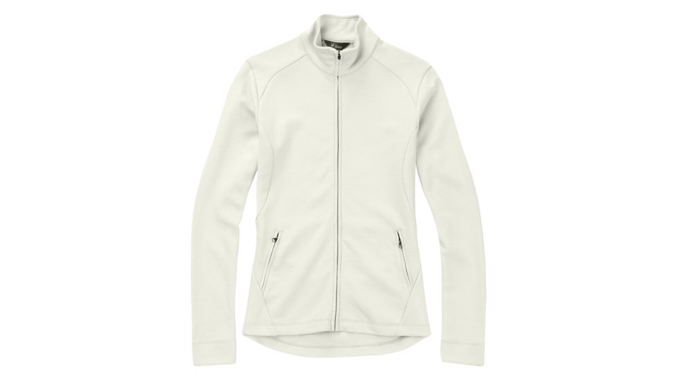 Ibex Shak Full Zip II - Women's-Rock Salt-X-Small