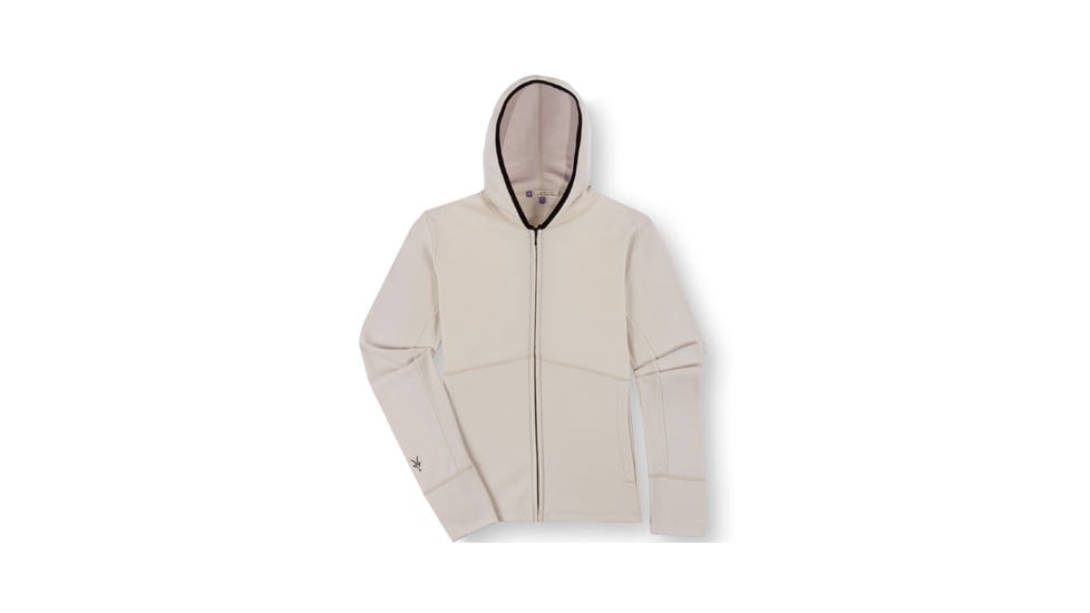 Ibex Shak Lite Hoody - Women's-Rock Salt-X-Small