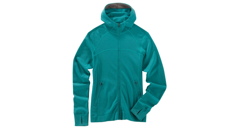 Ibex Shak Lite Hoody - Women's-Teal Green-X-Small