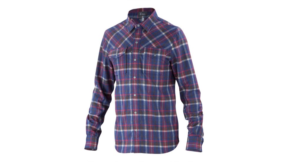 Ibex Taos Plaid Shirt - Mens-Independence Plaid-Large