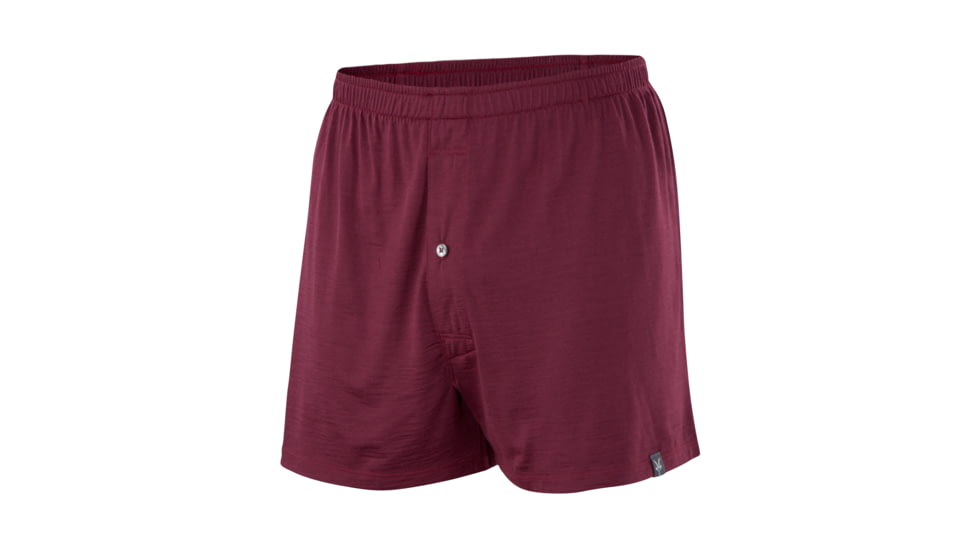 Ibex W2 Standard Boxer - Mens-Fire Brick-Large