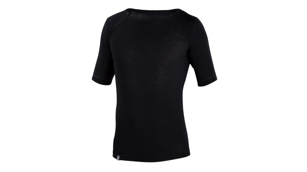 Ibex Woolies 1 Short Sleeve Top - Mens-Black-X-Large