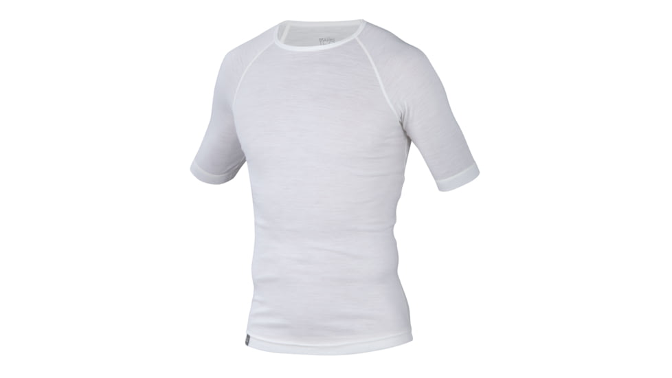 Ibex Woolies 150 Short Sleeve Top - Men's-Birch-Large