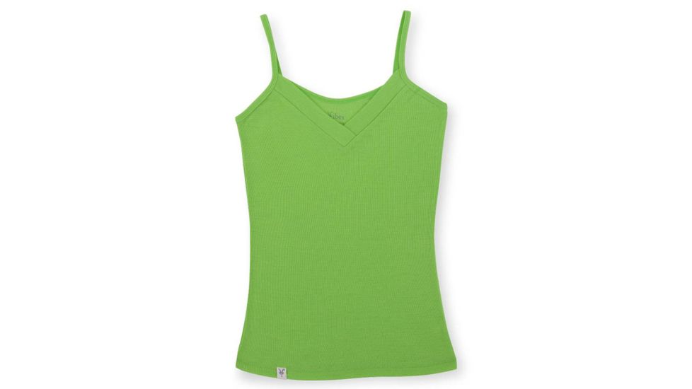 Ibex Woolies Camisole Womens - Chlorophyll S