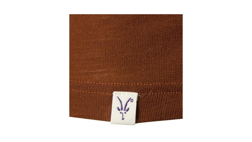 Ibex Woolies Zip T-Neck 150 - Men's-Large-Russet
