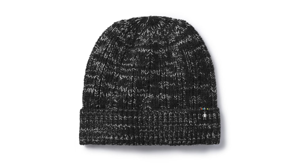Smartwool Ice Creek Beanie -Unisex, Black, Unisex Medium, SW000440001-1FM