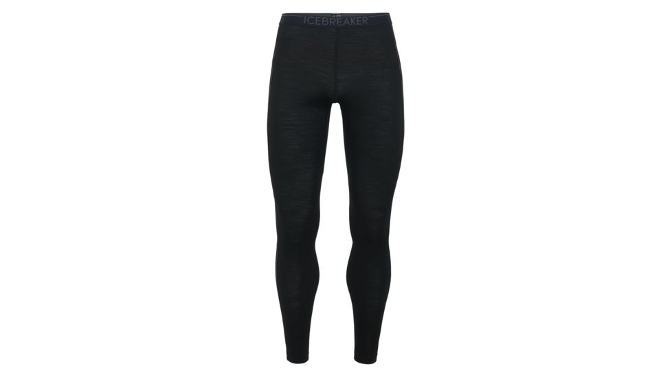 Icebreaker 150 Zone Leggings - Mens, Black/Mineral, Small, 104350-001-S