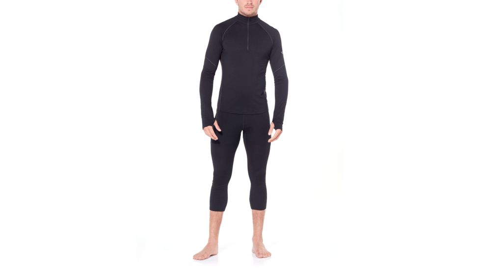 Icebreaker 150 Zone Legless, Black/Mineral, Extra Large, 104333-001-XL