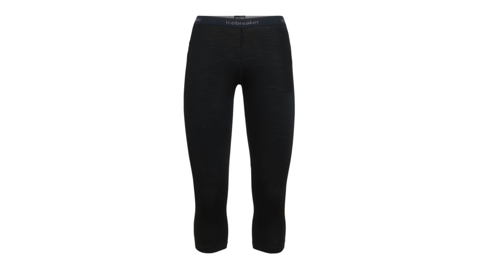 Icebreaker 150 Zone Legless - Womens, Black/Mineral, Extra Small, 104333-001-XS