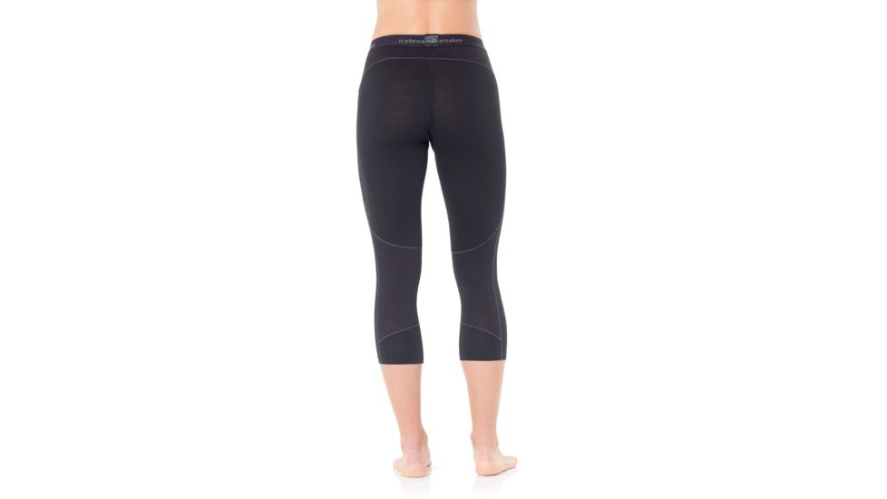 Icebreaker 150 Zone Legless - Womens, Black/Mineral, Extra Small, 104333-001-XS