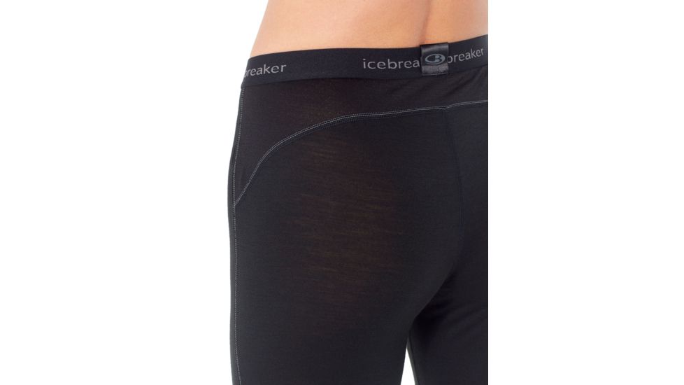 Icebreaker 150 Zone Legless - Womens, Black/Mineral, Extra Small, 104333-001-XS