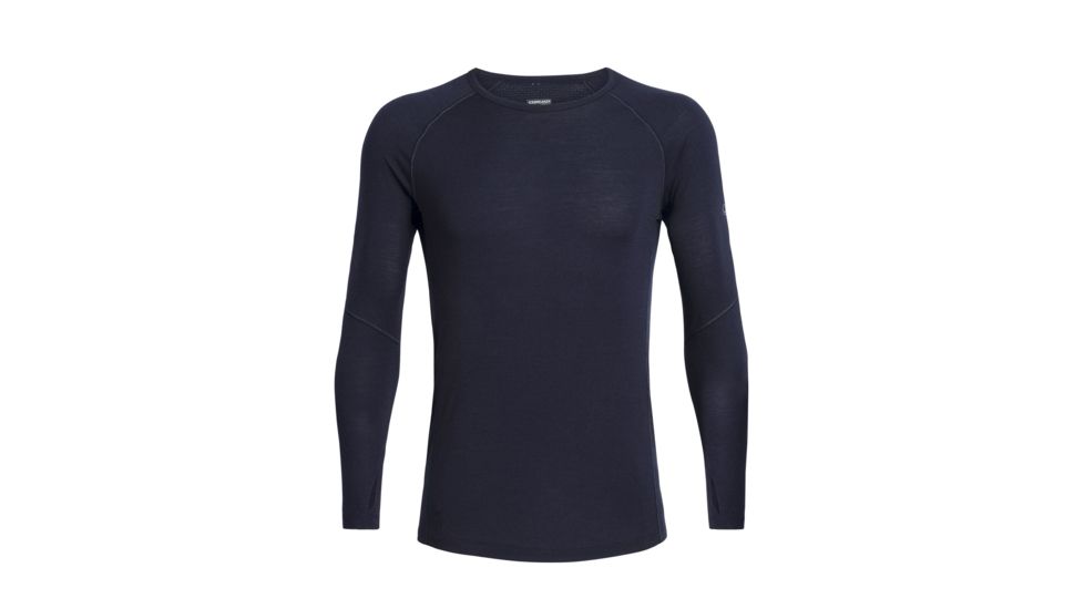 Icebreaker 150 Zone Short Sleeve Crewe - Mens, Midnight Navy, Medium, 104346423M