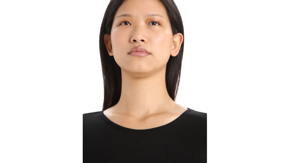 Icebreaker 175 Everyday Long Sleeve Crewe Thermal Top - Womens, Black, Extra Small, IB104471001XS