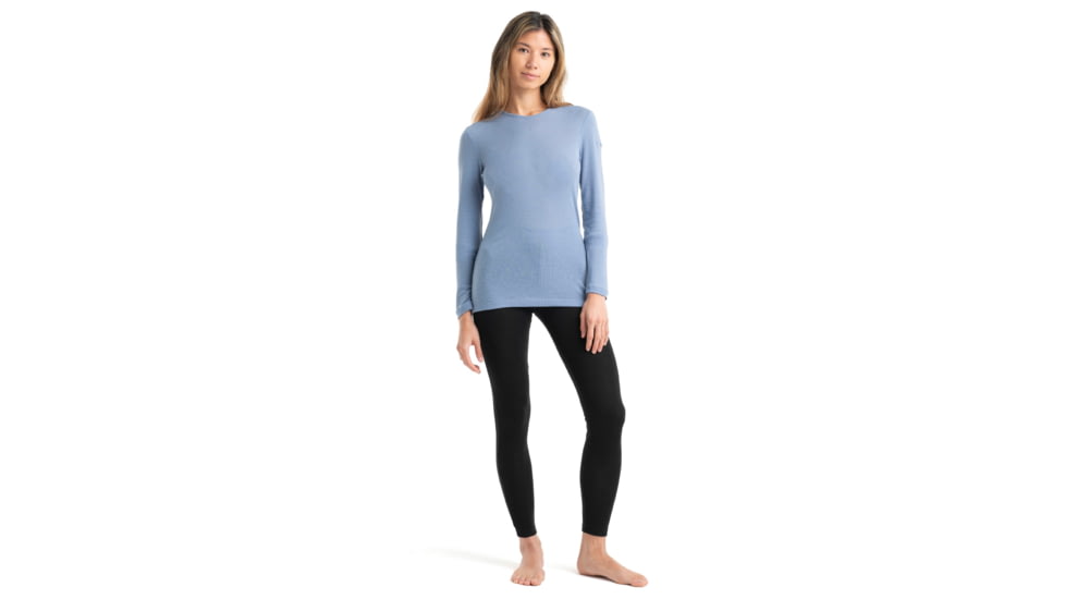 Icebreaker 175 Everyday Long Sleeve Crewe Thermal Top - Women's, Kyanite, Small, IB104471885S