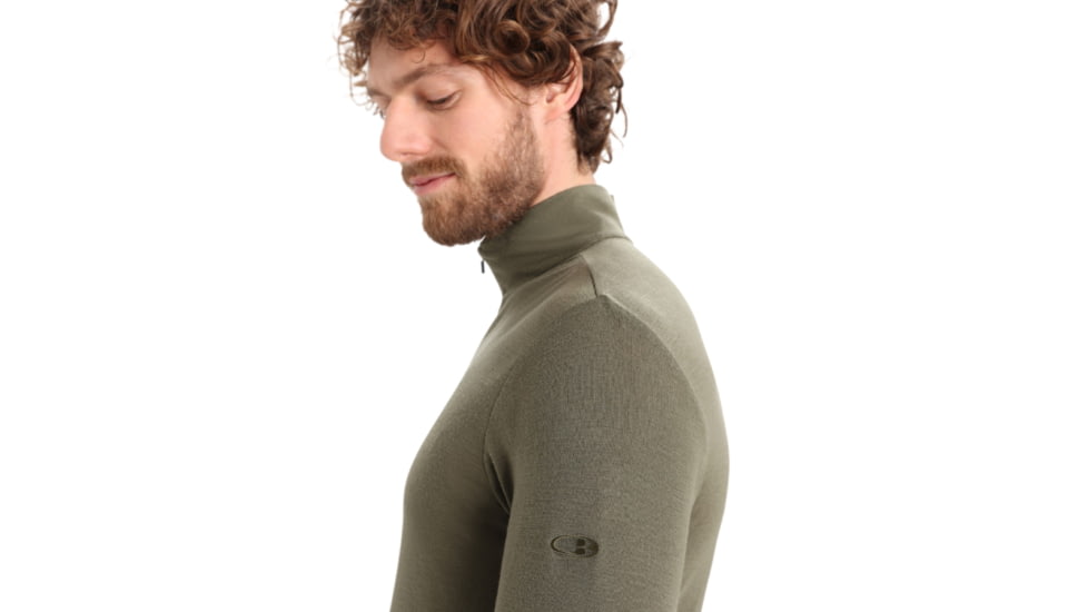 Icebreaker 175 Everyday Long Sleeve Half Zip Thermal Top - Mens, Loden, Large, IB104484069L
