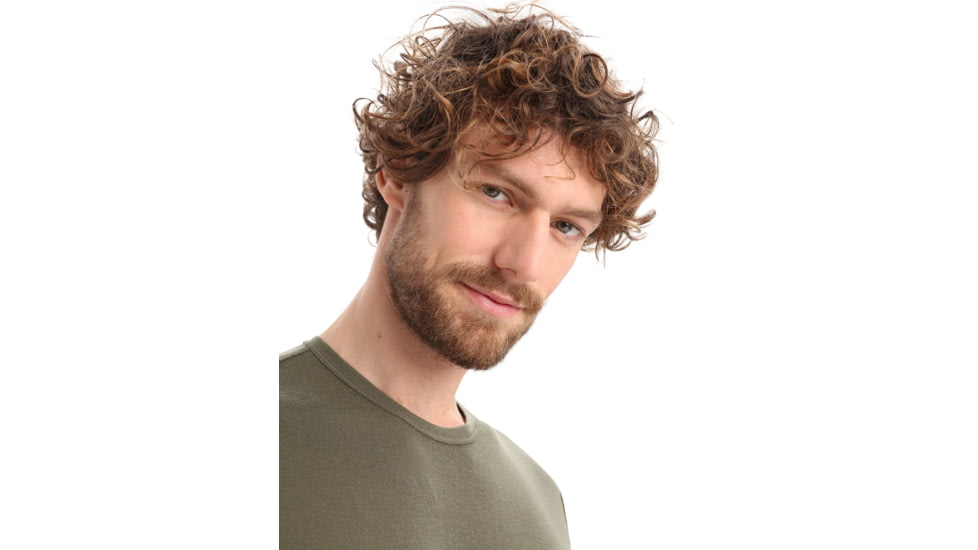 Icebreaker 175 Everyday Short Sleeve Crewe Thermal Top - Men's, Loden, Large, IB104482069L