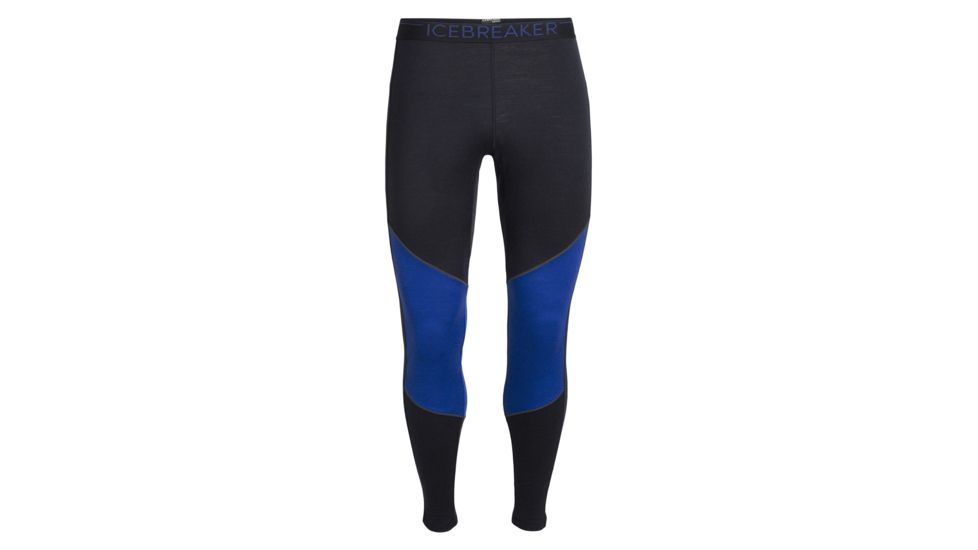Icebreaker 200 Oasis Deluxe Leggings - Mens, Midnight Navy/SURF, Medium, 104861B04M