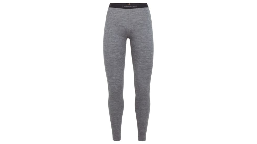 Icebreaker 200 Oasis Leggings, Gritstone Hthr, Small, 104383-002-S