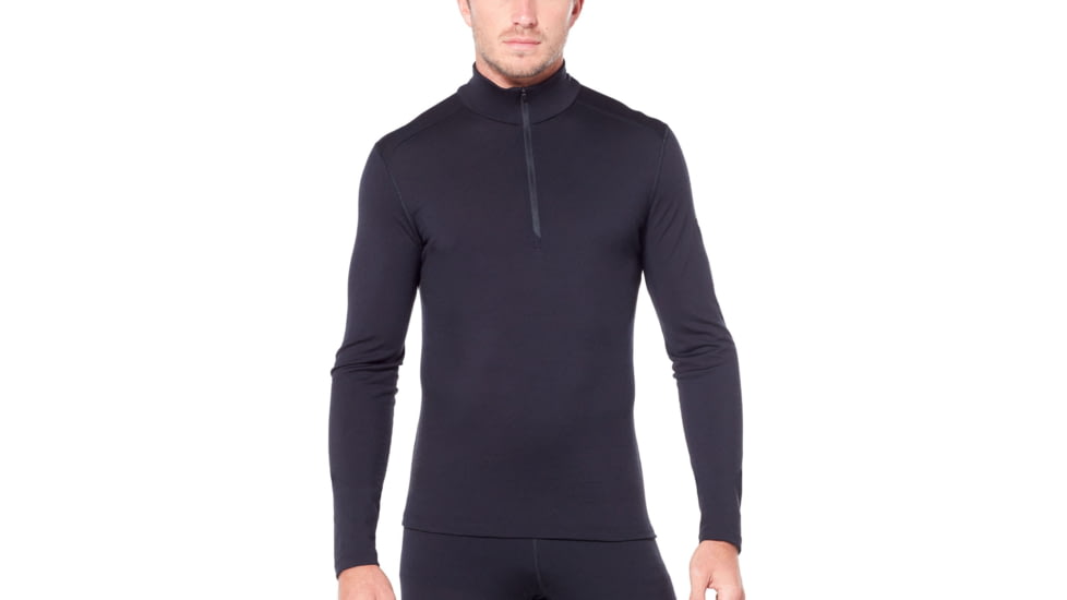 Icebreaker 200 Oasis Long Sleeve Half Zip - Mens, Midnight Navy, Small, 104367401S