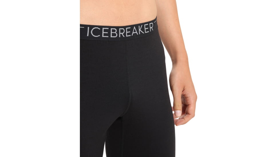Icebreaker 200 Oasis Thermal Shorts - Mens, Black, Medium, IB0A59KY001M