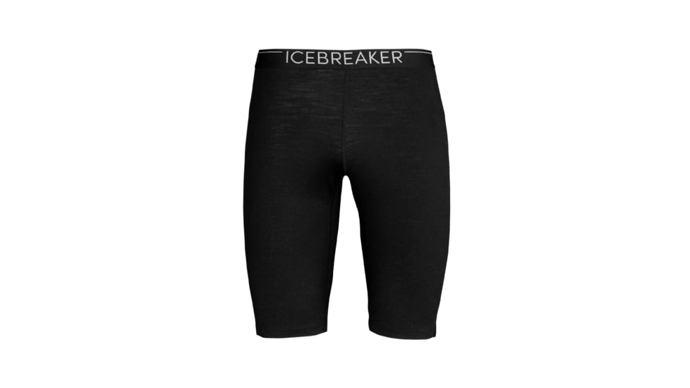 Icebreaker 200 Oasis Thermal Shorts - Mens, Black, Medium, IB0A59KY001M