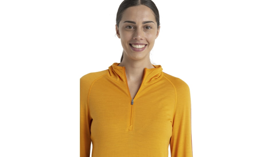 Icebreaker 200 Sonebula Long Sleeve High Neck Thermal Top - Womens, Earth/Solar/Electrnpnk/Cb, Medium, IB0A59JU939M
