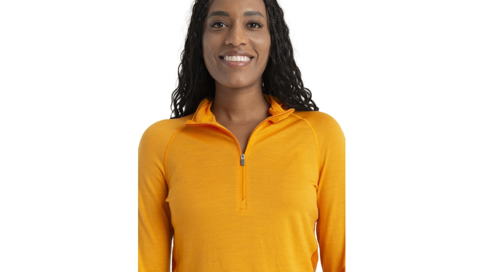 Icebreaker 200 Sonebula Long Sleeve High Neck Thermal Top - Womens, Earth/Solar/Electrnpnk/Cb, Medium, IB0A59JU939M