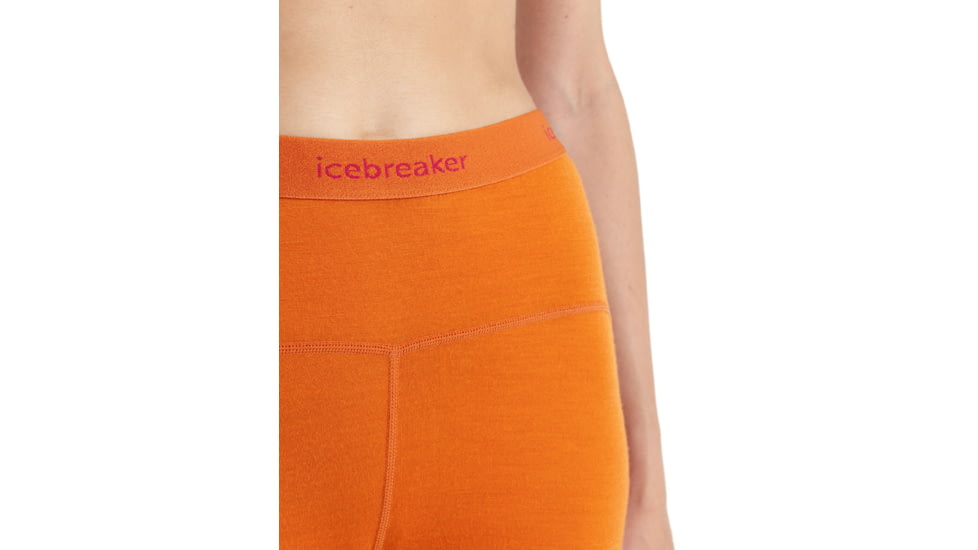 Icebreaker 200 Sonebula Thermal Leggings - Women's, Earth/Electron Pink/Cb, Small, IB0A59JS902S