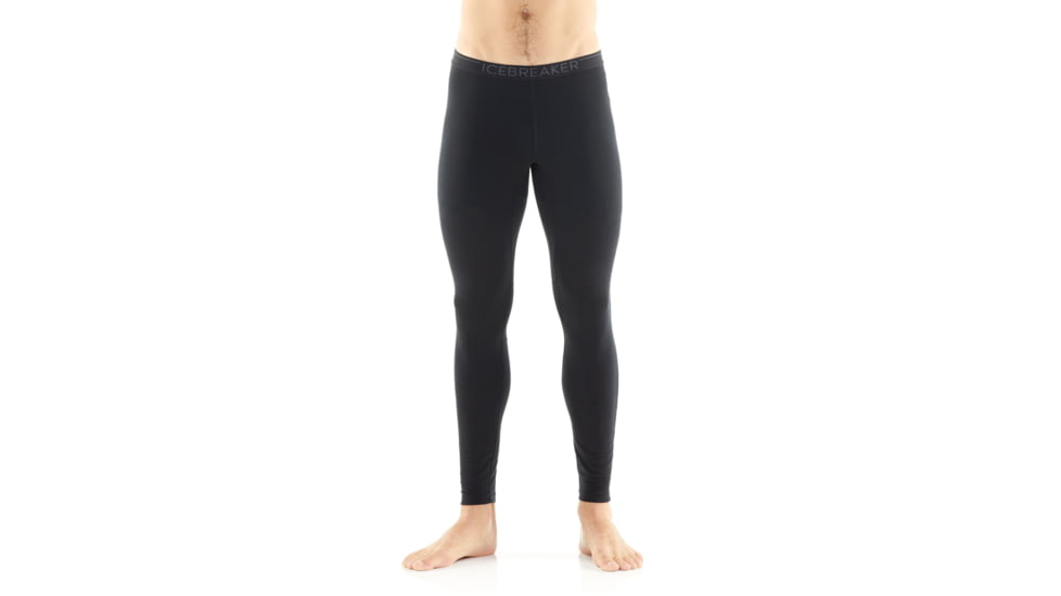 Icebreaker 200 Zone Leggings, Black/Mineral, 2XL, 104358-001-XXL