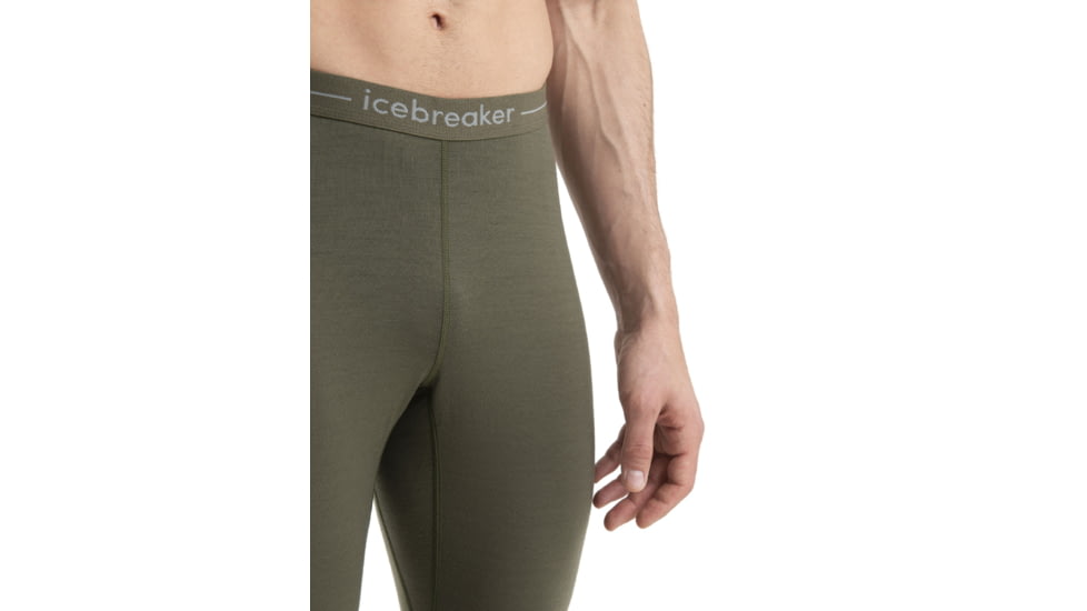 Icebreaker 200 ZoneKnit Thermal Leggings - Mens, Loden, Large, IB0A56HB069L