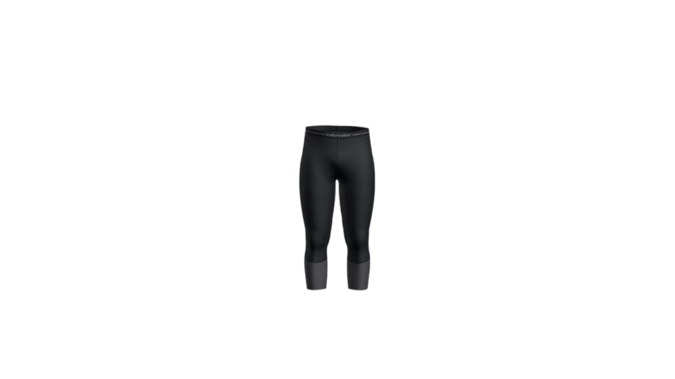 Icebreaker 200 ZoneKnit Thermal Legless - Men's, Black/Jet Heather/Cb, Extra Large, IB0A56QR091XL