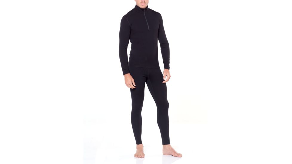 Icebreaker 260 Tech Leggings - Mens, Black, Medium, 104373001M