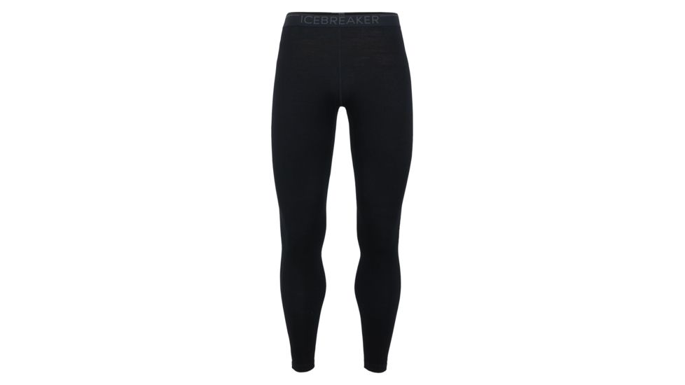 Icebreaker 260 Tech Leggings - Mens, Black, Medium, 104373001M