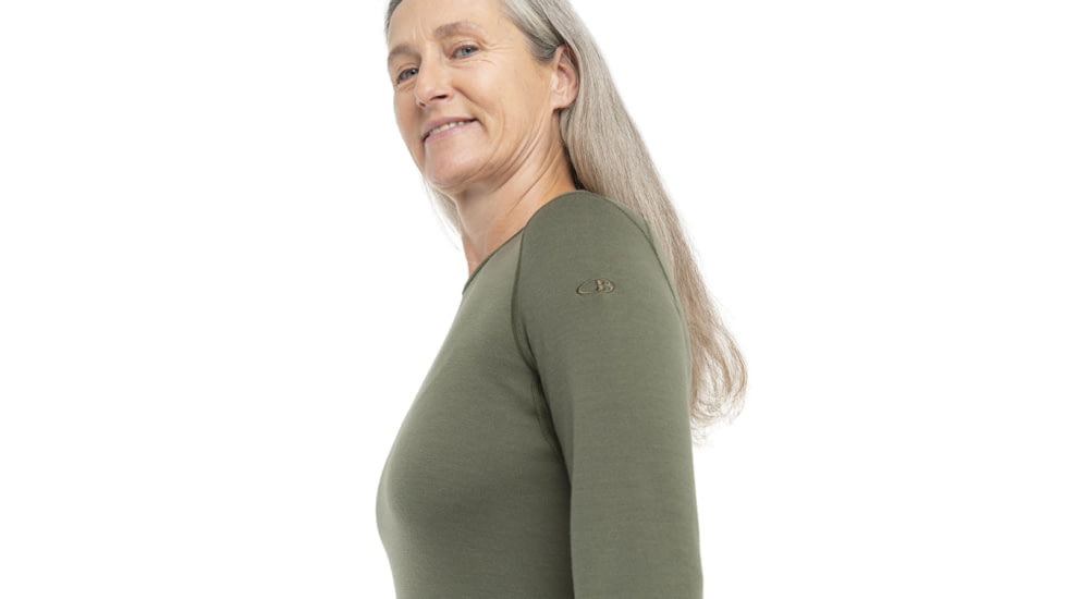 Icebreaker 260 Tech Long Sleeve Crewe - Women's, Loden, Medium, IB104387069M